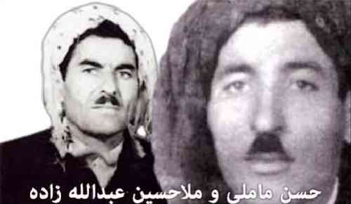 ملاحسین عبدالله زاده و حسن ماملی سه د بریا بمزانیبا